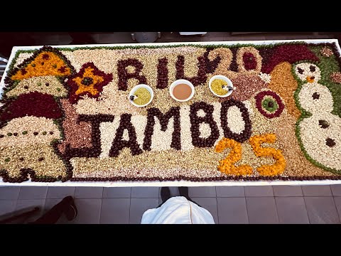 Merry Christmas cake mixing ￼