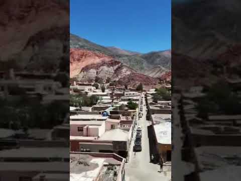 Purmamarca y el Cerro de los Siete Colores desde el aire | Jujuy en Dron.