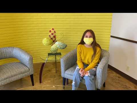 Back with Braces and Mask on