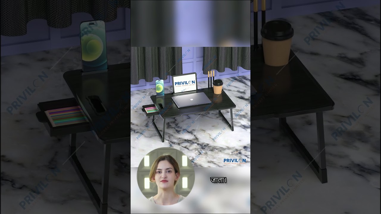 “📚✨ Transform Your Space: PRIVILON GLOBAL Folding Desk Review!” | #shorts  #viralvideo #viralshort