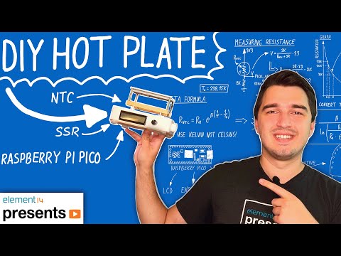DIY Hot Plate for SMD Soldering Using Raspberry Pi Pico