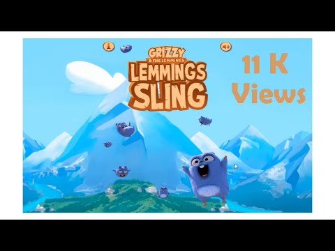 Grizzy and the Lemmings Lemmings Sling Game / WS Free Games