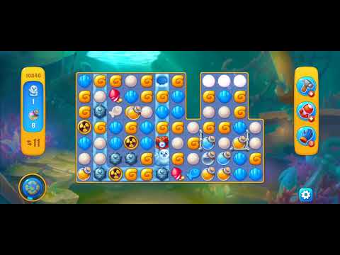 Fishdom Easy Level 10846 (with Super Lightning Booster) @choraelmin