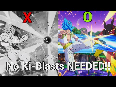Gogeta Blue TOD With NO KI-BLASTS! [DBFZ 1.41] 