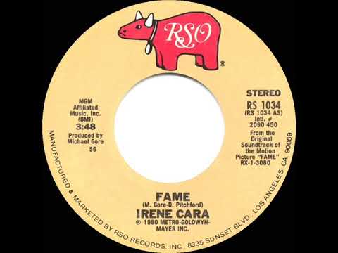 1980 HITS ARCHIVE: Fame - Irene Cara (stereo 45 single version--#1 UK hit)