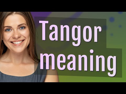 Tangor | meaning of Tangor