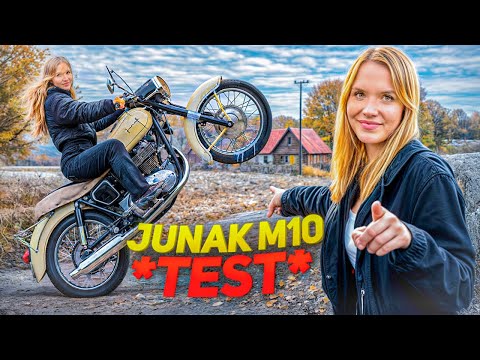 THE ONLY MOTORCYCLE OF ITS KIND IN THE HISTORY OF POLAND - JUNAK