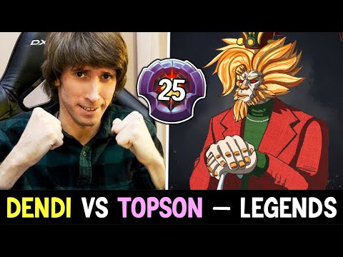 DENDI Last Pick "Ember Spirit" vs TOPSON Last Pick "Monkey King" - LEGENDS BATTLE! DOTA 2