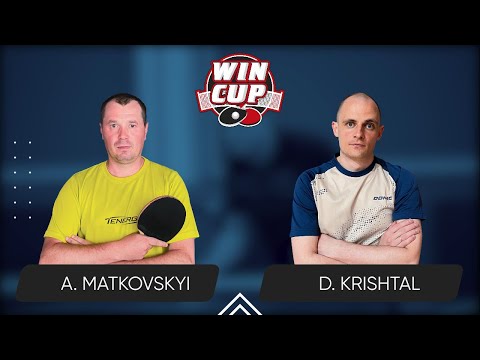 15:00 Andrii Matkovskyi  - Dmytro Kryshtal West 1 WIN CUP 29.10.2023 | TABLE TENNIS WINCUP