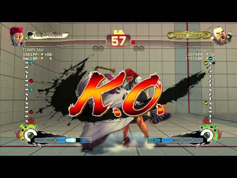 SSF4 AE: Tonpy (Viper) vs chobixinco (Rufus) - Ranked Match (720p HD)