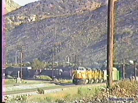 Classic Railroad Series 291 - Santa Fe and UP on Cajon Pass July 21, 1999