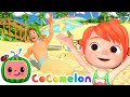 Daddy Daughter Beach Day Song! | @CoComelon & Baby Songs | Moonbug Kids