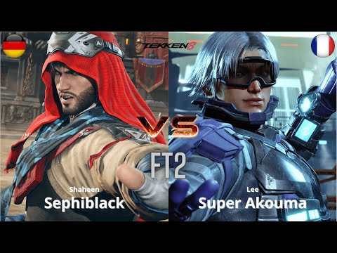 🔥 FT2 - Sephiblack(Shaheen) vs. Super Akouma(Lee) Tekken 8🔥