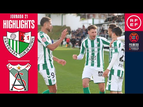 Resumen #PrimeraFederación | Antequera CF 2-0 Atlético Sanluqueño | Jornada 21 | Temporada 2025/2026