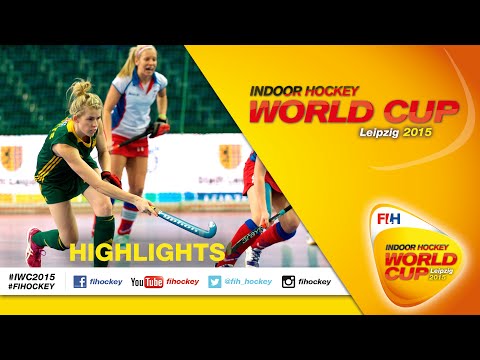 Australia vs Czech Republic - Highlights Women's Indoor Hockey World Cup 2015 Germany Quarter-Final