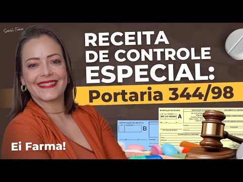 Special Control Prescription: Dispensing Rules | Ordinance 344/98 - Pharmacist's Guide