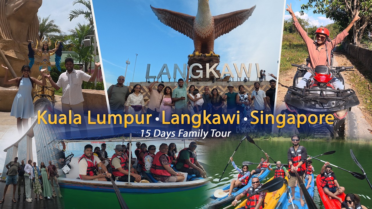 15 Days in Langkawi, Malaysia & Singapore | Full Family Travel Experience