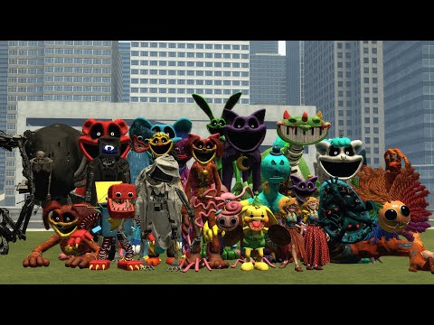 Surviving All Poppy Playtime Monsters | Garry's Mod