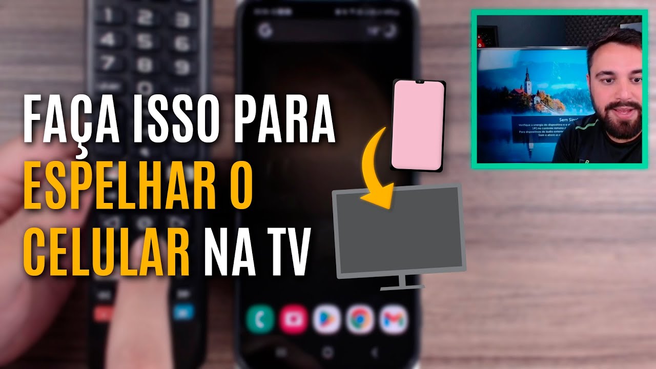 COMO CONFIGURAR A TV PARA ESPELHAR O CELULAR