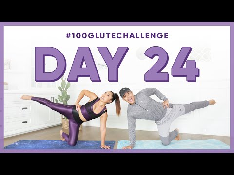 Day 24: Kneeling Attitude Line! | 100 Glute Challenge w/ Kyle Hanagami