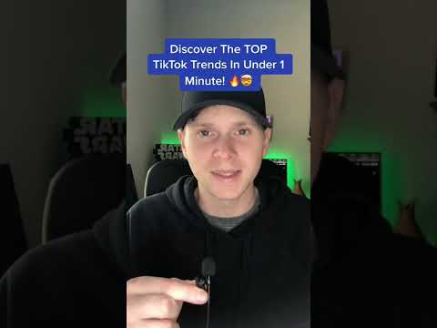 How To Discover The Top TikTok Trends In Under 1 Min!