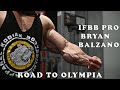 IFBB Pro Bryan Balzano Road To The Olympia Arm Training