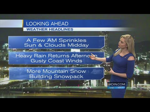 4:30am Wednesday Morning Forecast KOIN 6 News January 17, 2018