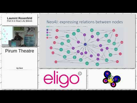 Day 1: Pirum Theatre: Laurent Rosenfeld - Perl 6 in Real Life Work