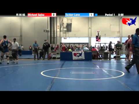 Michael Sojka vs. Tucker Lane at 2013 Las Vegas/ASICS U.S. Open