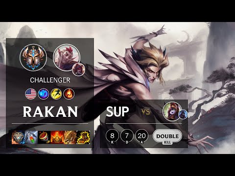 Rakan Support vs Lulu - NA Challenger Patch 10.13
