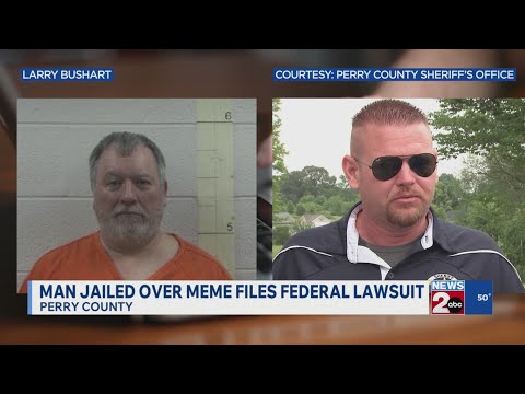 Man jailed over meme files federal lawsuit