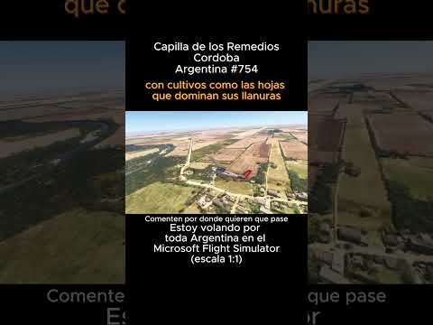 Capilla de los Remedios, Cordoba desde el Microsoft Flight Simulator #capilladelosremedios #cordoba