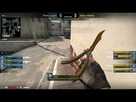 CS:GO POV Demo Vitality ZywOo (33/20) vs Liquid (de_dust2)