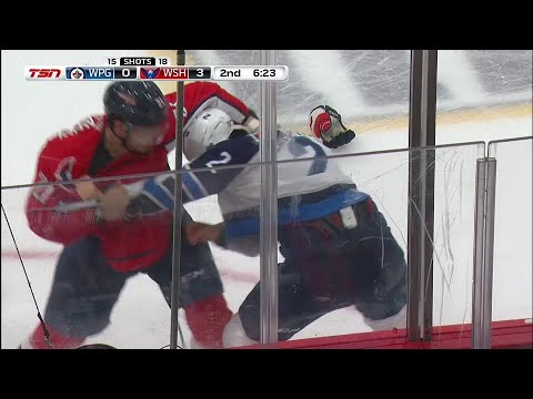 NHL Fight - Jets @ Capitals - 2020 02 25
