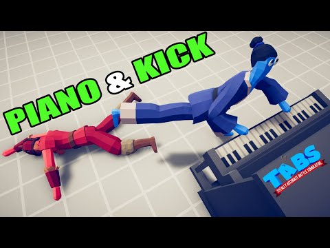🎹Kick! Piano Taekwondo vs EVERY FACTION - Totally Accurate Battle Simulator TABS Mod Egypt Update