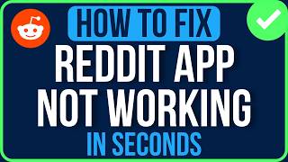 REDDIT APP NOT WORKING 2026 [FIXED] | Reddit DMs Not Working Problem
