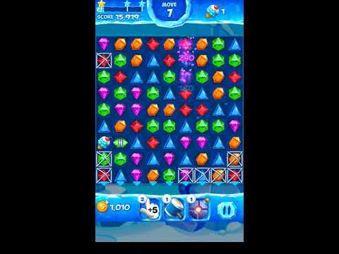 Jewel Pop Mania:Match 3 Puzzle Level 50 ( Jewel Ice Episode ) - Walkthrough ( No Booster )