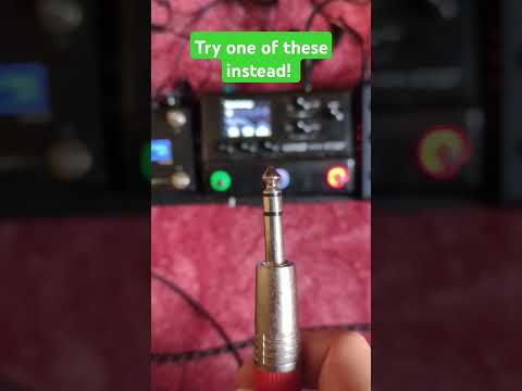 TRS to XLR is the way forward with HX Stomp #guitarpedals #guitar #pedalboard #music #guitarist