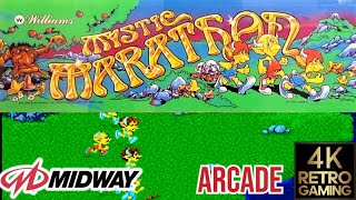 Mystic Marathon Arcade (Midway 1984) 4k Longplay