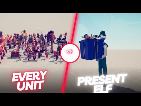 Every Unit VS Present Elf
