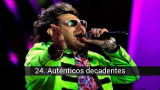 Les meilleurs orchestres et des solistes de l'nationaux rock argentine