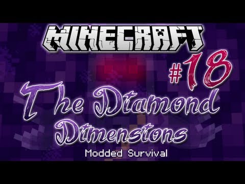 "EGG TRANSPORTATION" | Diamond Dimensions Modded Survival #18 | Minecraft