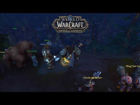 Horde War Campaign Patch 8.1 -  Norwington Assault Questline