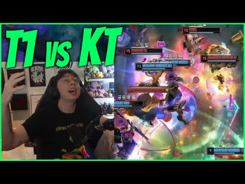 Caedrel Reacts To T1 VS KT Telecom War