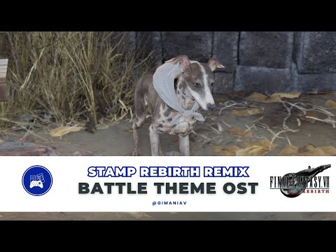 Stamp Battle Theme Remix - FF7 Rebirth Salmon OST full song with lyrics [4K High Quality]