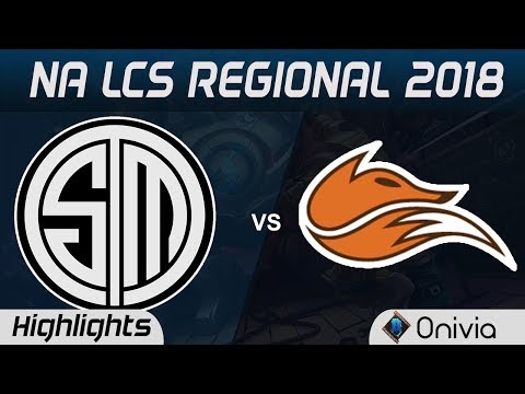 TSM vs FOX Highlights Game 1 NA LCS Regional 2018 Team Solo Mid vs Echo Fox by Onivia
