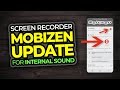 Mobizen Screen Recorder App For Android Internal Sound Update