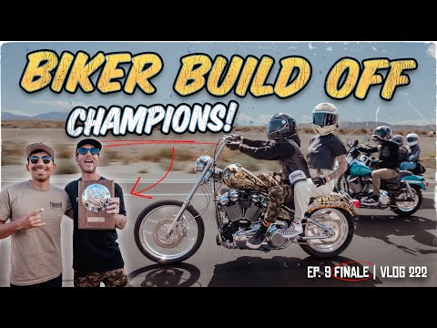 2025 Harley-Davidson YouTube Biker Build Off Champions! | Episode 9 (Finale) - Vlog 222