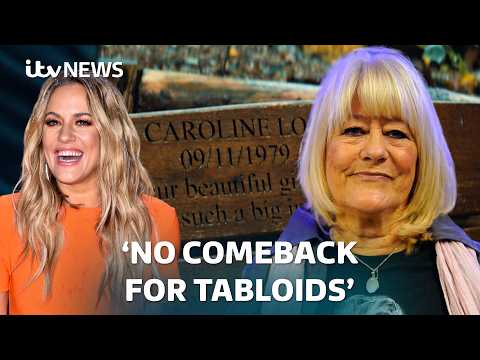 'There's no comeback for tabloids': Caroline Flack's mother on her daughter's death | ITV News