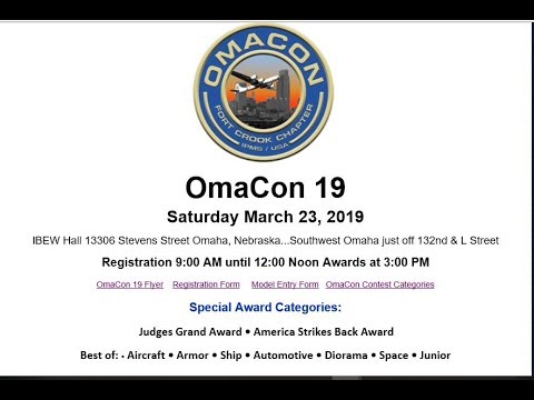 OmaCon 19  Ft. Crook IPMS Show